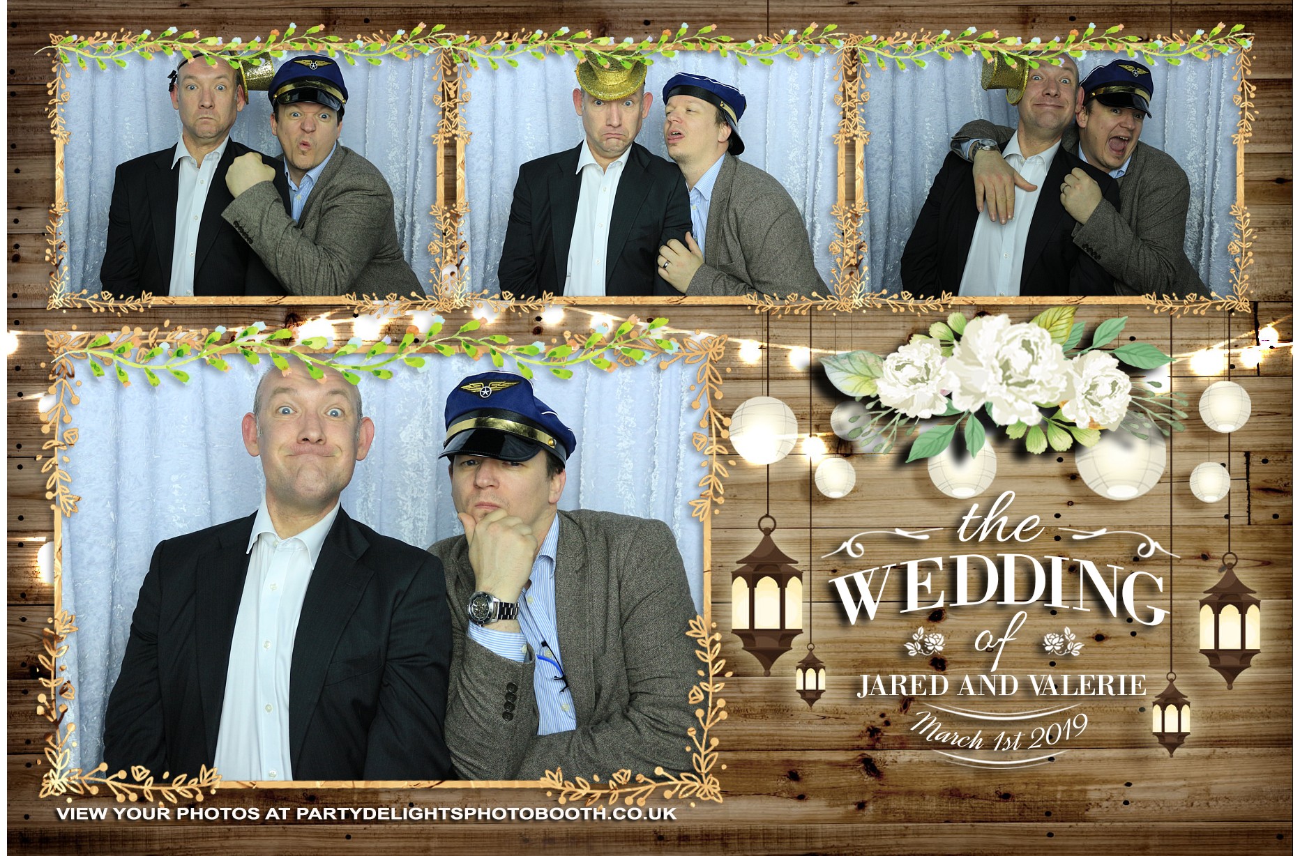 Jared and Valerie’s Wedding - Prints | View more photos from the event at gallery.partydelightsphotobooth.co.uk/u/PartyDelightsPhotoBooth/Jared-and-Valerie’s-Wedding-Prints